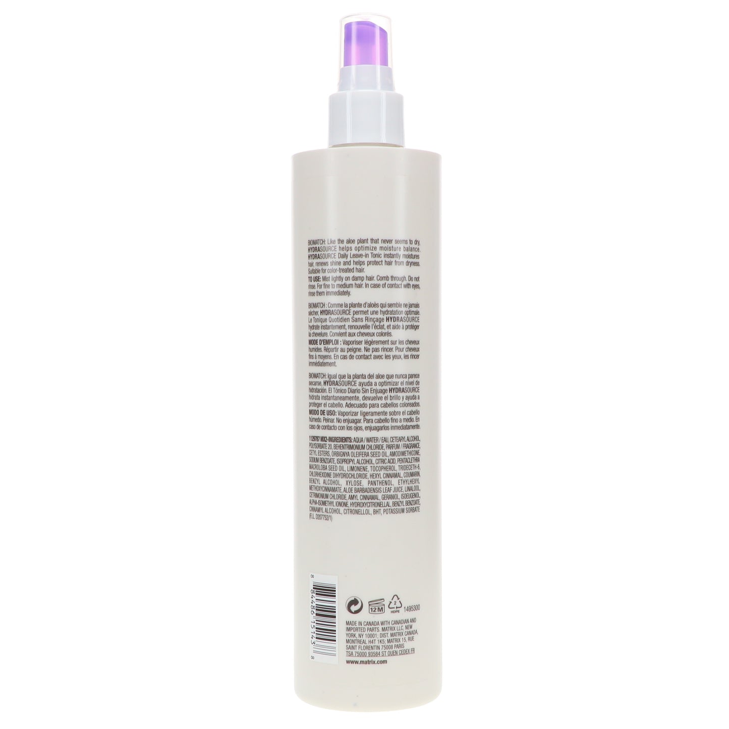 Matrix Biolage Hydrasource Daily Leave-in Tonic, 13.5 oz image 2