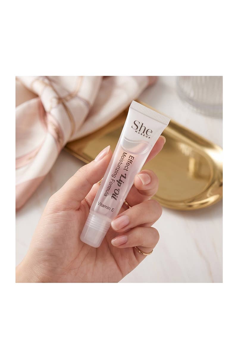 SHE LG07C Vitamin E Clear Lip Oil Gloss - 36pc