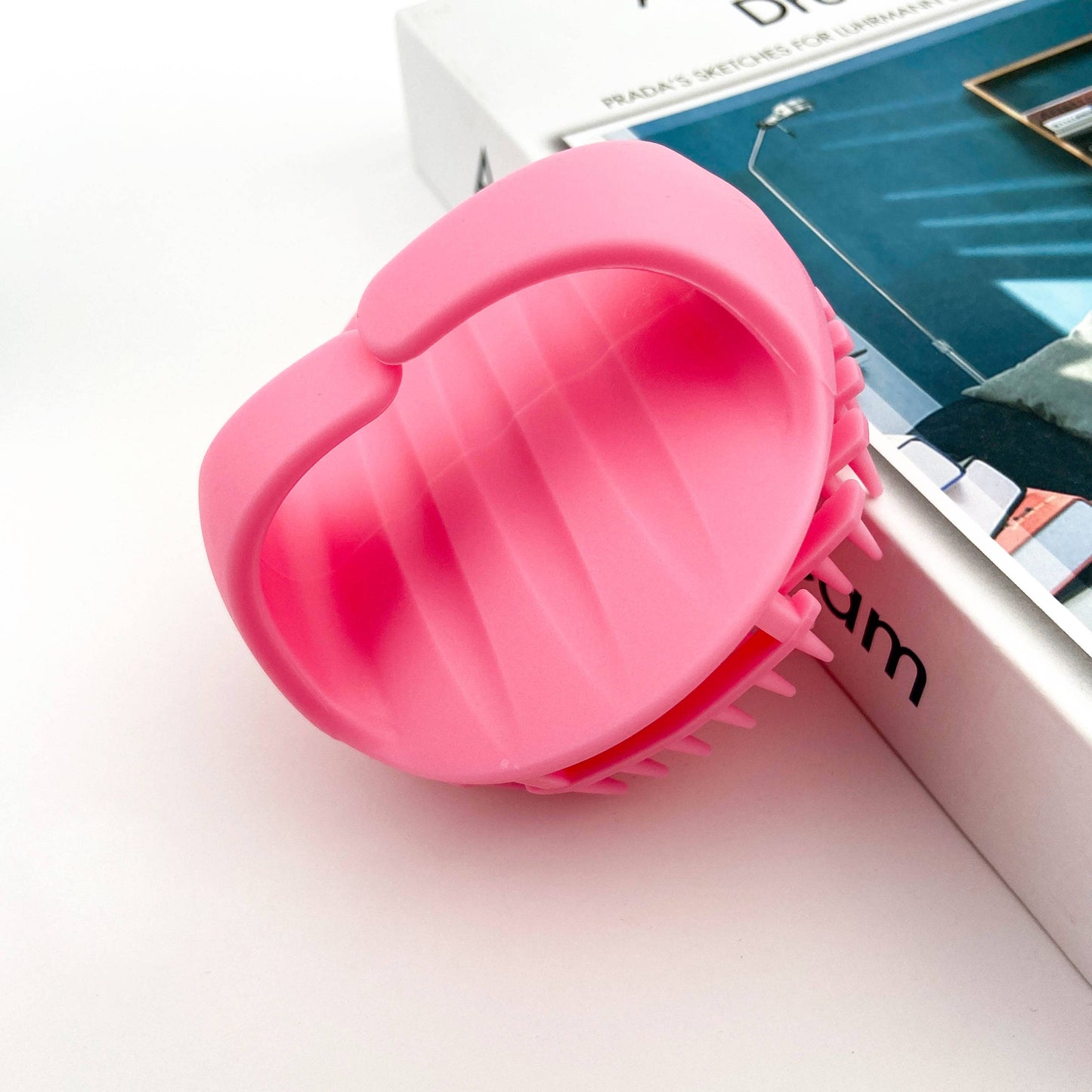 Shampoo Brush,Scalp Massager Brush: Green