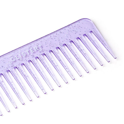 Sparkle Wide Tooth Detangling Comb – Glitter: Purple