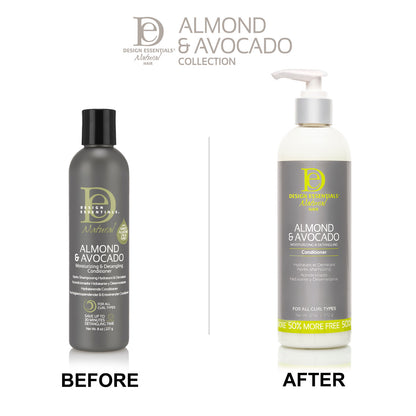 Almond &amp; Avocado Moisturizing &amp; Detangling Conditioner image 3