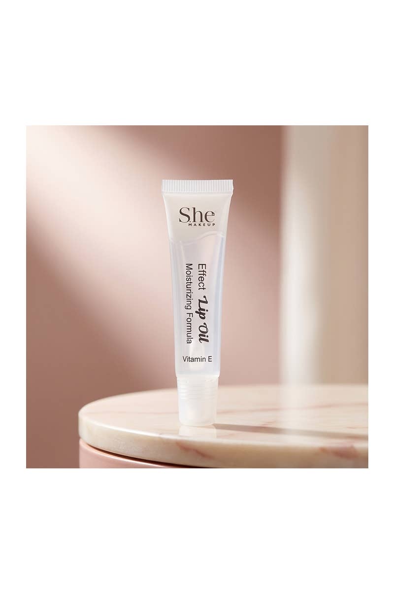 SHE LG07C Vitamin E Clear Lip Oil Gloss - 36pc