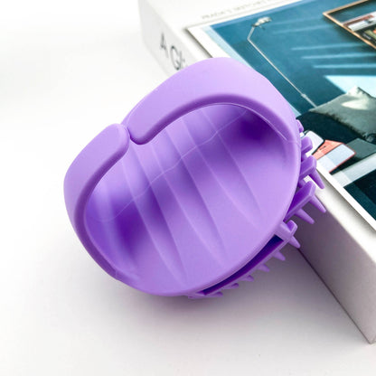 Shampoo Brush,Scalp Massager Brush: Green