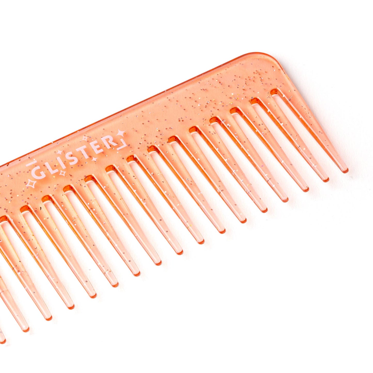 Sparkle Wide Tooth Detangling Comb – Glitter: Purple