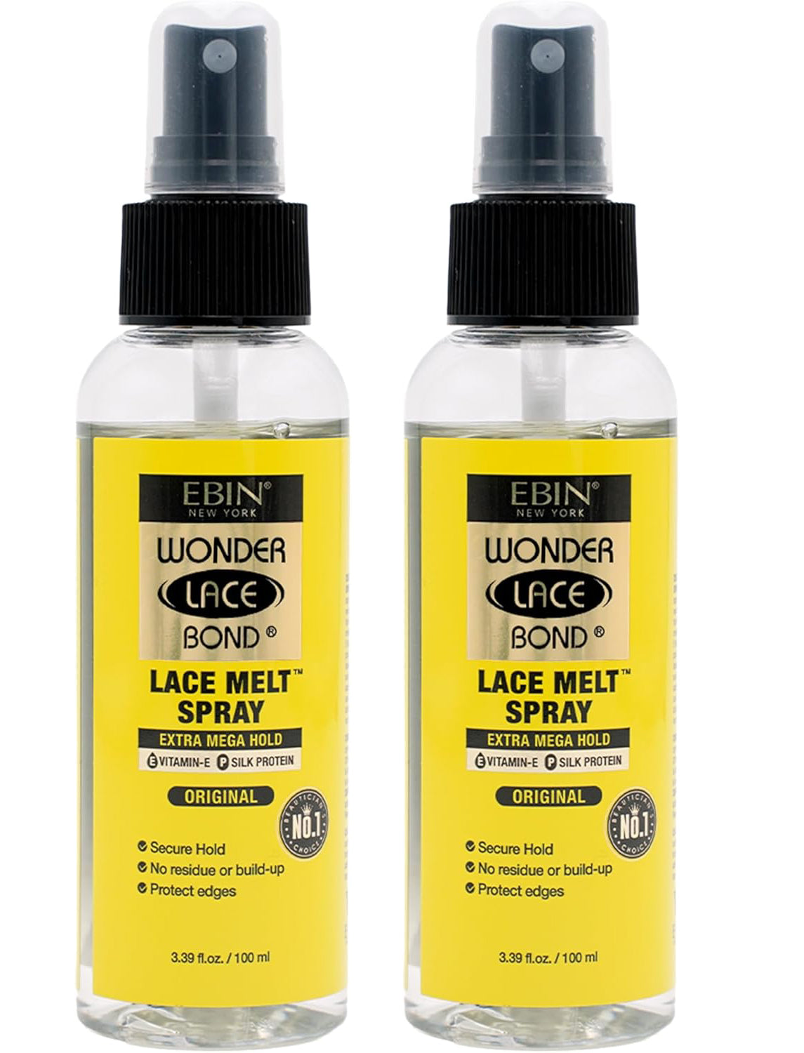 EBIN NEW YORK Extra Mega Hold Lace Melt Spray travel size