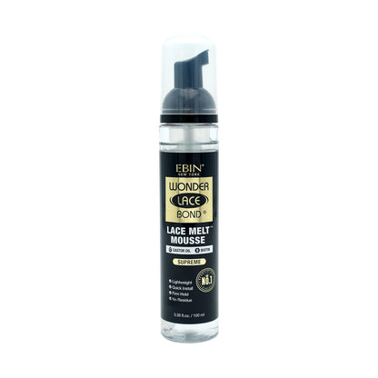 Wonder Lace Bond Mousse 3.38oz Firm Hold Hair Styling Agent for Wigs "NO LIDS"