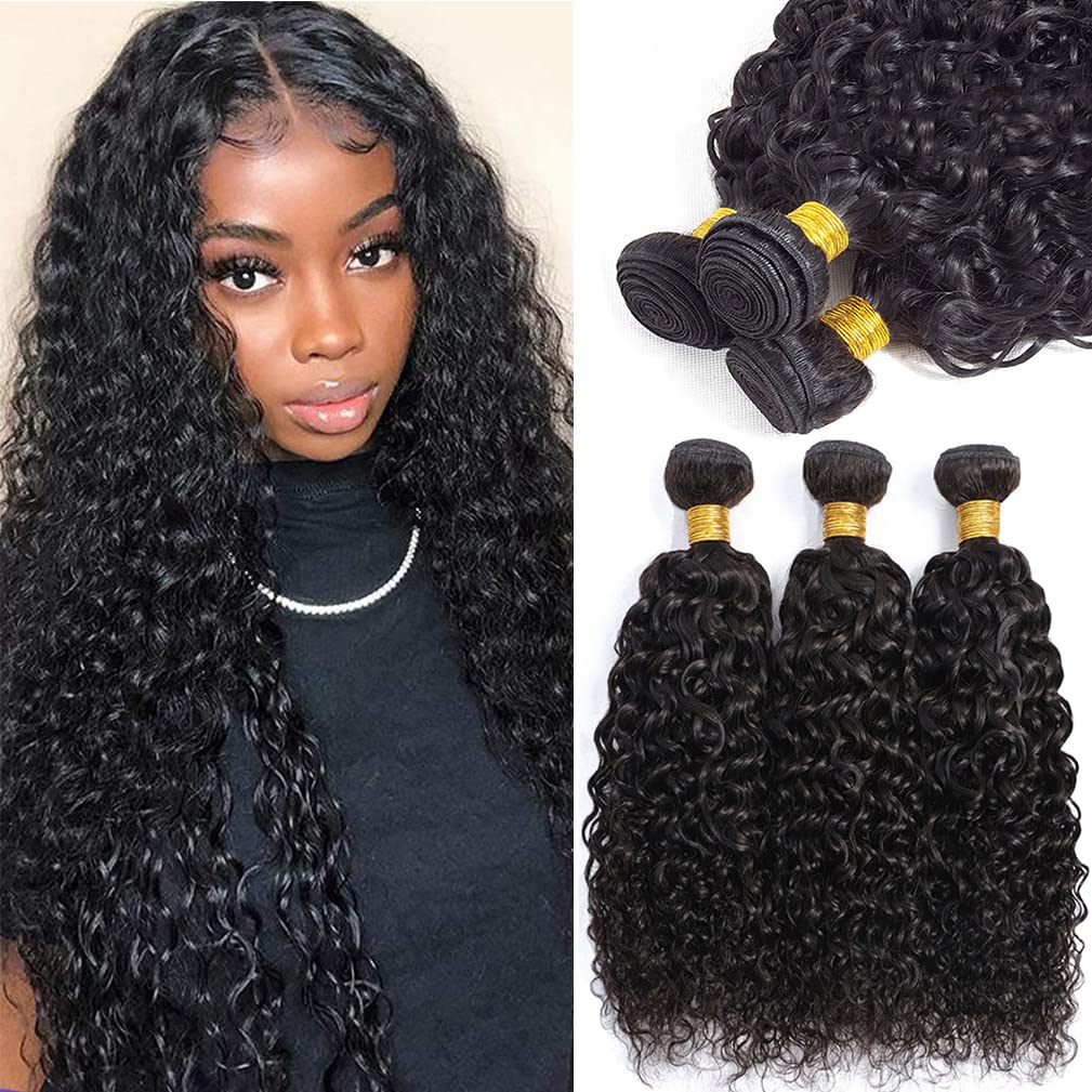 Virgin Hair Natural Color Kinky Curly Bundle