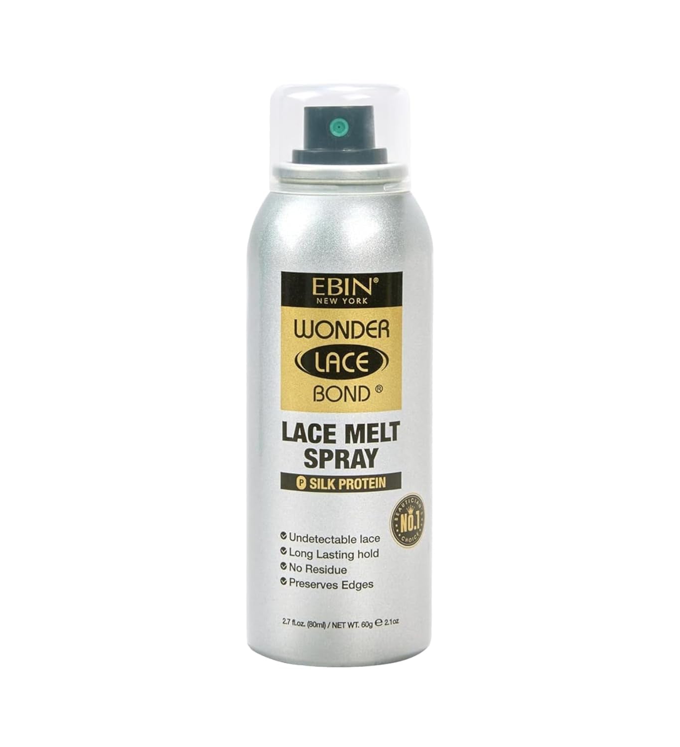 EBIN NEW YORK Wonder Lace Bond Lace Melt Aerosol Spray Silk Protein + Biotin 2.7fl oz