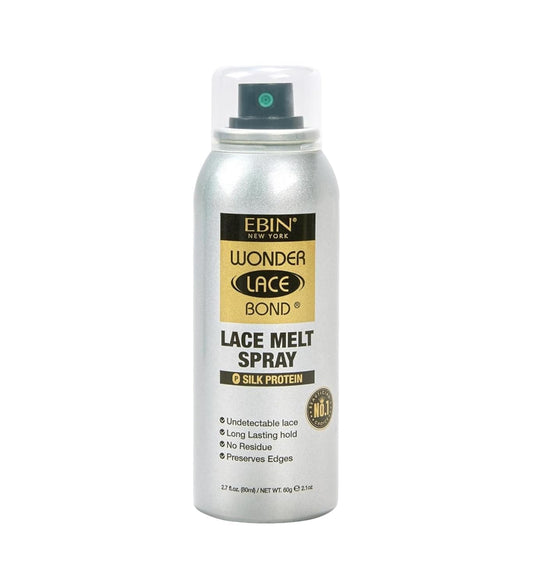 EBIN NEW YORK Wonder Lace Bond Lace Melt Aerosol Spray Silk Protein + Biotin 2.7fl oz