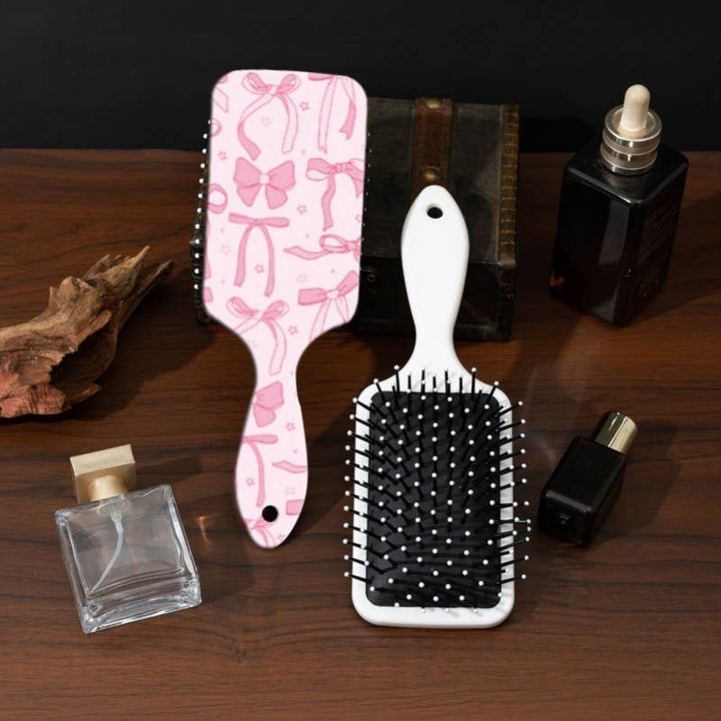 LARGE DETANGLE PADDLE HAIR BRUSH COMB | 40HC100: CHERRY C