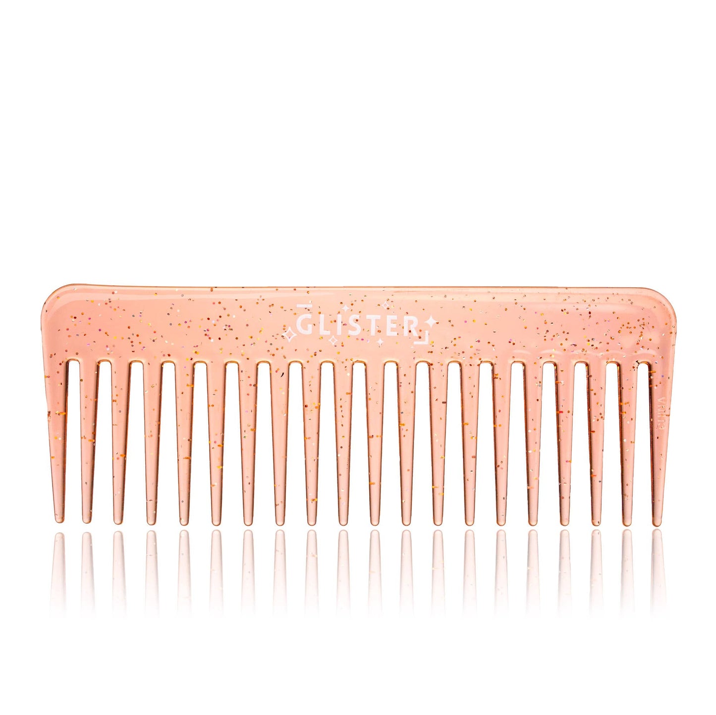 Sparkle Wide Tooth Detangling Comb – Glitter: Purple