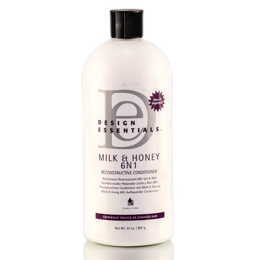 Design Essentials 6-in-1 Reconstructive Conditioner- Milk &amp; Honey ( Milk &amp; Honey / 32 oz) image 0