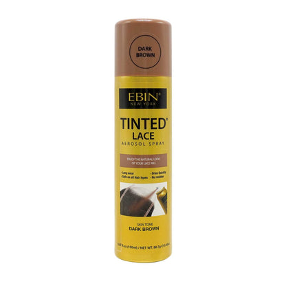 Tinted Lace Aerosol Spray 5.07oz/150ml: Medium Brown