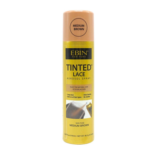 Tinted Lace Aerosol Spray 5.07oz/150ml: Medium Brown
