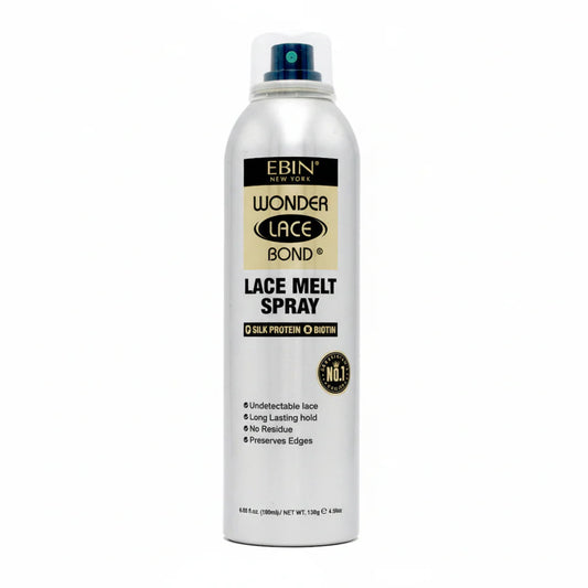 EBIN NEW YORK Wonder Lace Bond Lace Melt Aerosol Spray Silk Protein + Biotin 6.08Fl oz