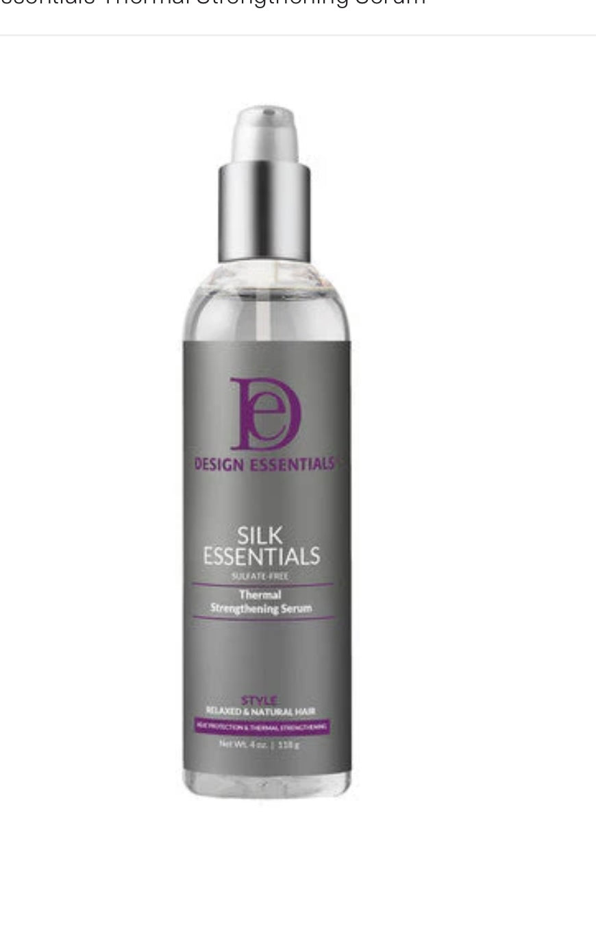 Design Essential Silk Essentials Thermal Strengthening Serum