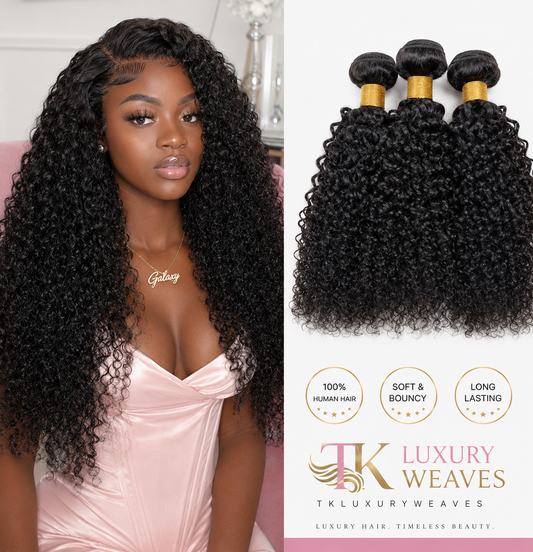 Kinky Curly Hair Bundles (3Packs)