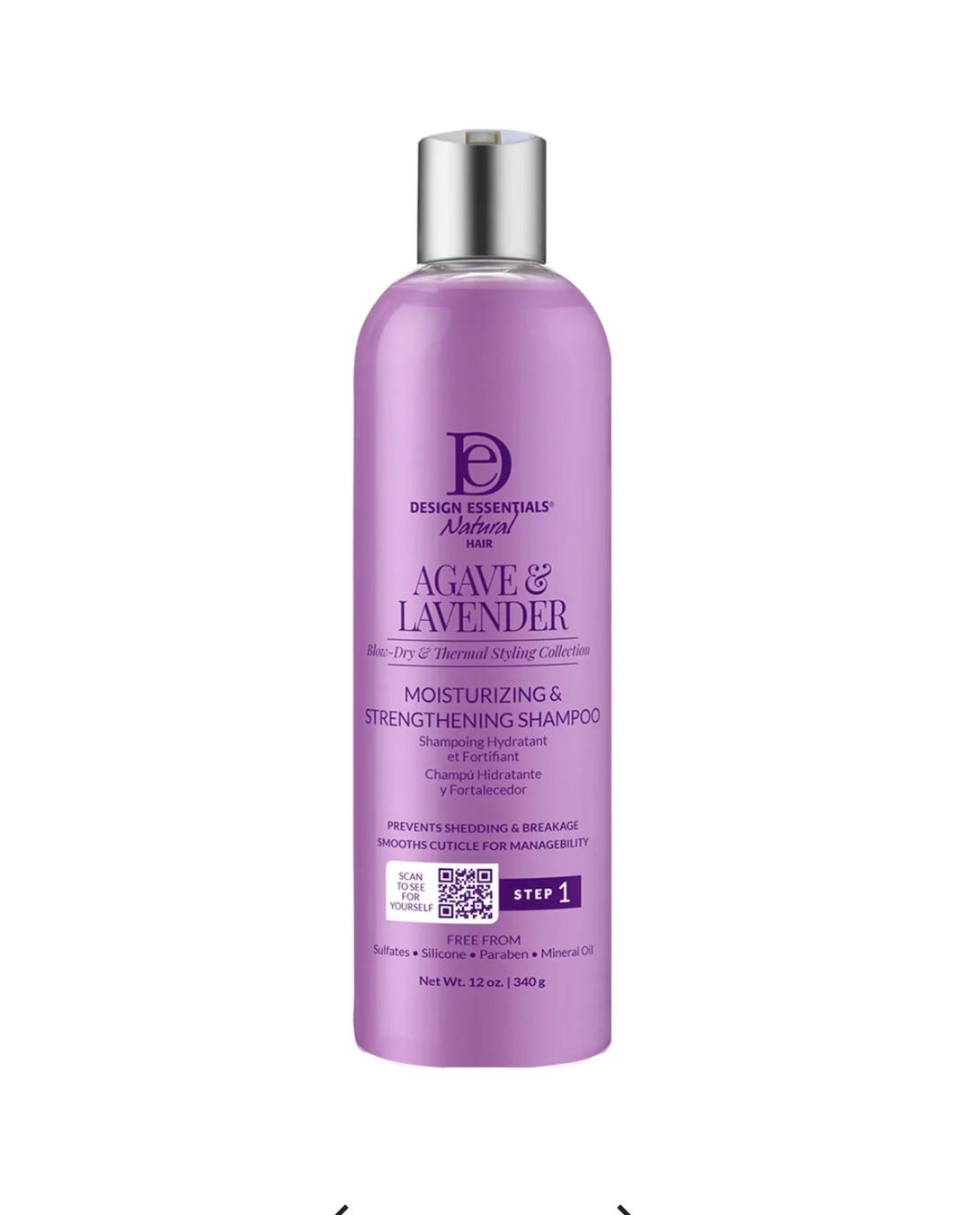 Agave & Lavender Moisturizing and Strengthening Shampoo (Step 1)