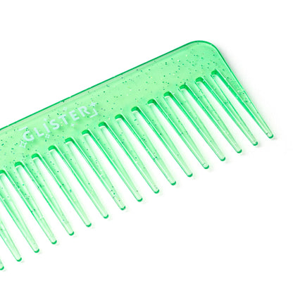 Sparkle Wide Tooth Detangling Comb – Glitter: Purple