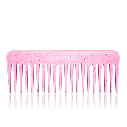 Sparkle Wide Tooth Detangling Comb – Glitter: Purple