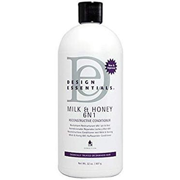 Design Essentials 6-in-1 Reconstructive Conditioner- Milk &amp; Honey ( Milk &amp; Honey / 32 oz) image 1
