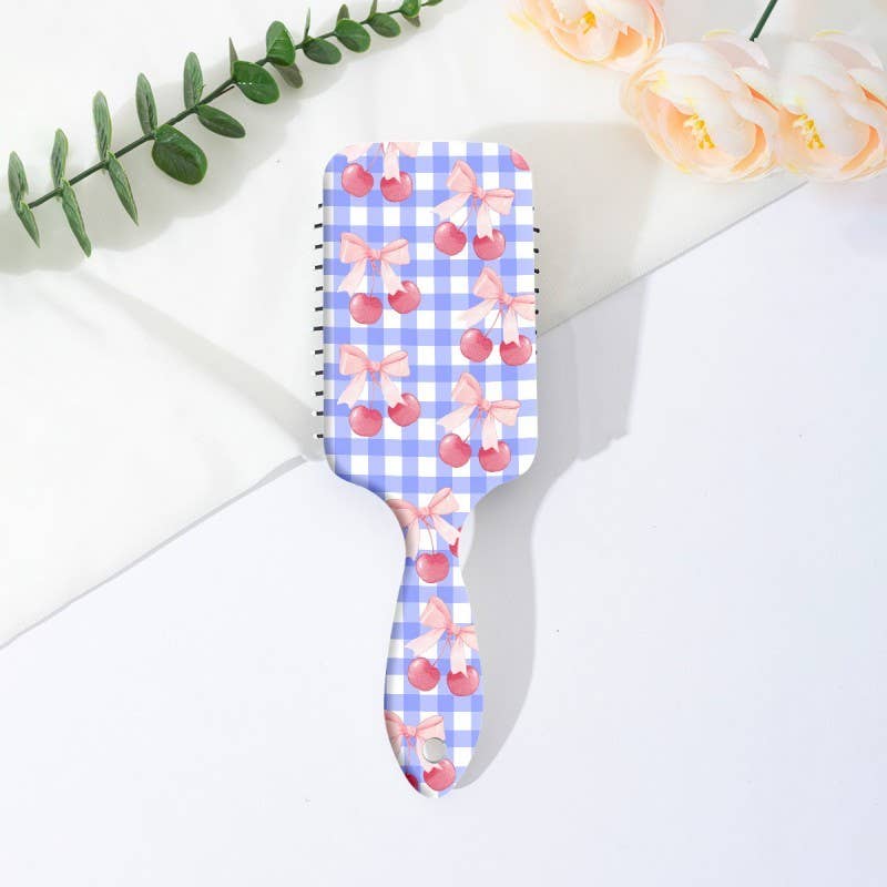 LARGE DETANGLE PADDLE HAIR BRUSH COMB | 40HC100: CHERRY C