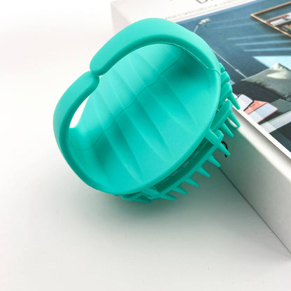 Shampoo Brush,Scalp Massager Brush: Purple