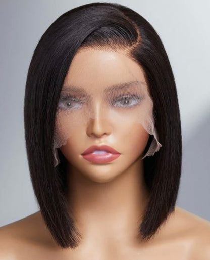 10� 13x4 Frontal lace Bob Wig - 14 inches image
