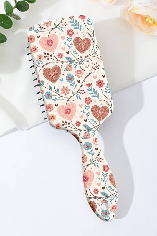 LARGE DETANGLE PADDLE HAIR BRUSH COMB | 40HC100: CHERRY C