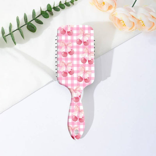 LARGE DETANGLE PADDLE HAIR BRUSH COMB | 40HC100: CHERRY C