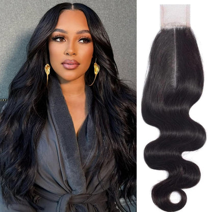 2x6 Natural Wave Transparent Lace Closure