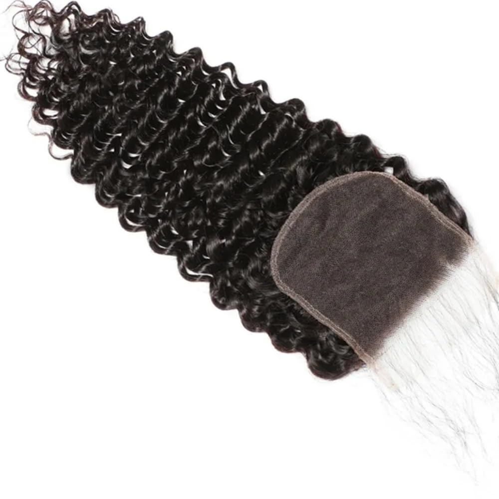 4x4 Water Wave Transparent Lace Closure